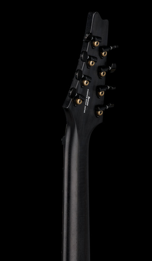 Used Ibanez Custom Shop Mårten Hagström Signature M8M (2024) - Weathered Black #24901 with Original Hard Case