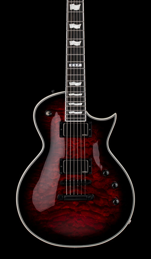 ESP E-II Eclipse - See Thru Black Cherry Sunburst #ES6501243 (Factory Demonstration Model)