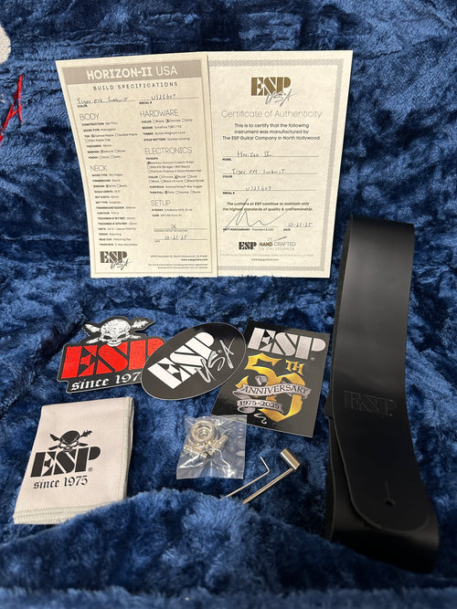 ESP Horizon-II USA - Tiger Eye Sunburst #25607