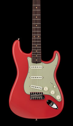 Fender Vintage Custom 1959 Stratocaster Time Capsule Finish Package - Faded Aged Fiesta Red #41720