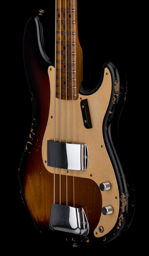 Fender Custom Shop Empire 58 Precision Bass Heavy Relic - Faded Aged Antique Burst #87014