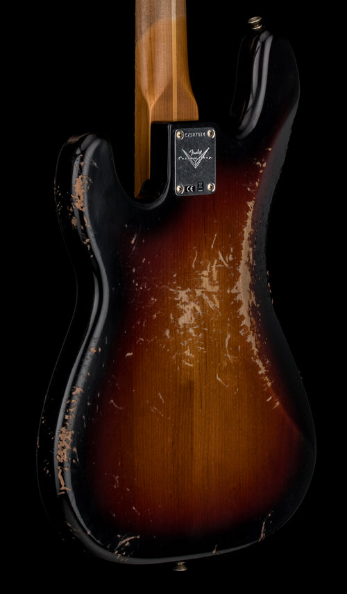 Fender Custom Shop Empire 58 Precision Bass Heavy Relic - Faded Aged Antique Burst #87014