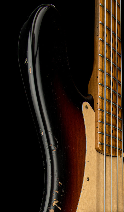 Fender Custom Shop Empire 58 Precision Bass Heavy Relic - Faded Aged Antique Burst #87014