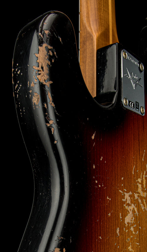 Fender Custom Shop Empire 58 Precision Bass Heavy Relic - Faded Aged Antique Burst #87014