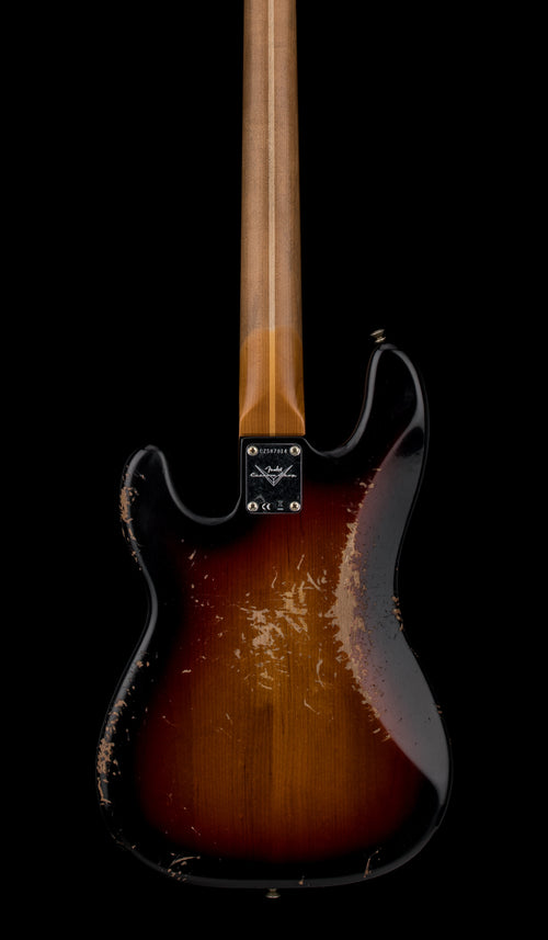 Fender Custom Shop Empire 58 Precision Bass Heavy Relic - Faded Aged Antique Burst #87014