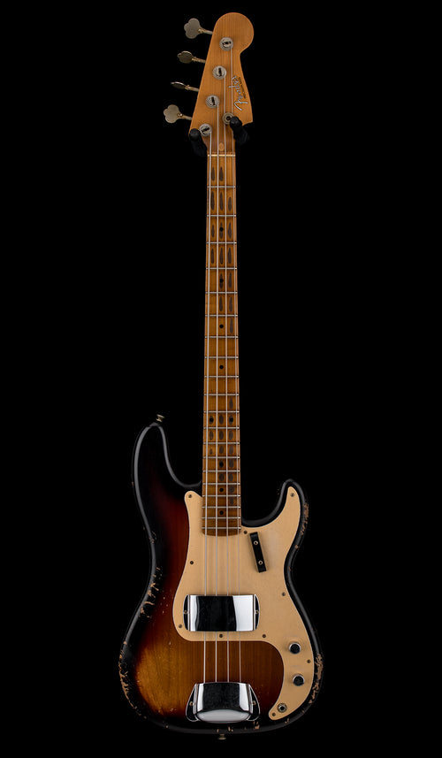 Fender Custom Shop Empire 58 Precision Bass Heavy Relic - Faded Aged Antique Burst #87014