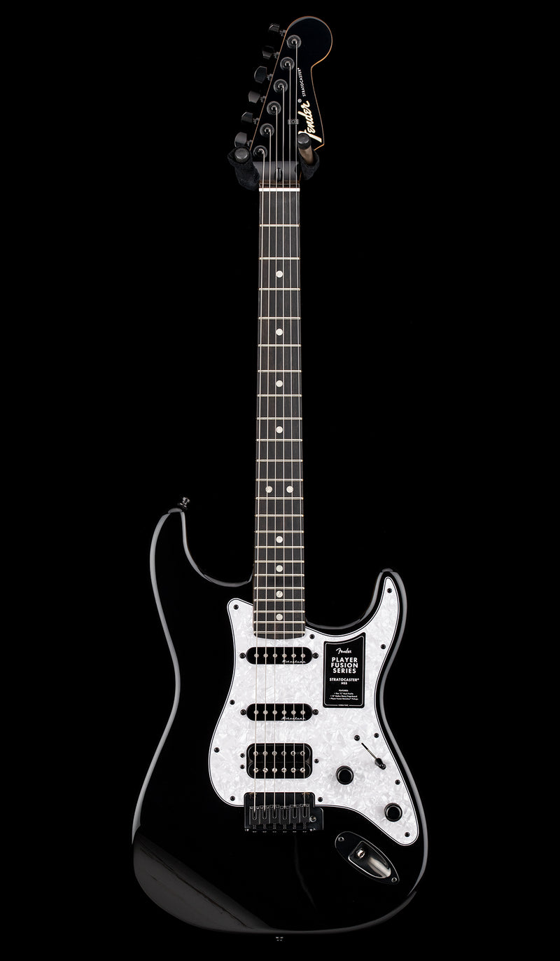 Fender Limited Edition Player Fusion Stratocaster HSS - Black #96685