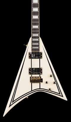 Jackson Legend Series Limited Edition Signature Randy Rhoads CD1 - Vintage White With Black Pinstripes #10534