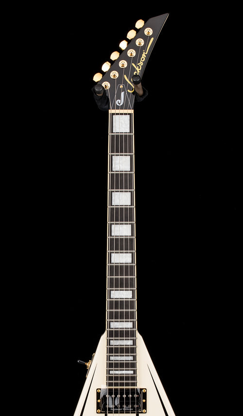 Jackson Legend Series Limited Edition Signature Randy Rhoads CD1 - Vintage White With Black Pinstripes #10534