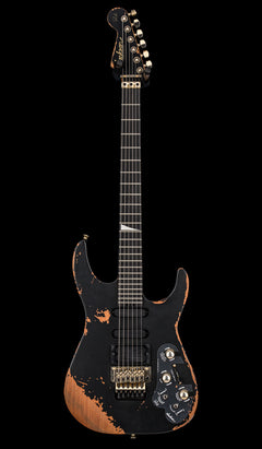 Jackson Pro Series Signature Phil Collen PC1-E - Worn Black #27764