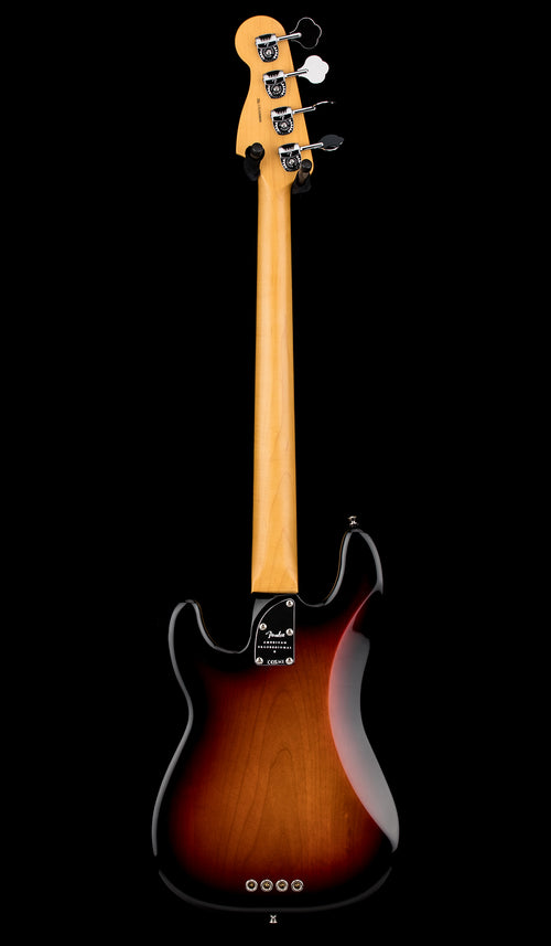 Used Fender American Professional II Precision Bass (2024) - 3-Color Sunburst #56685 with Original Hard Case