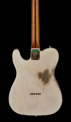 Used Fender Custom Shop Masterbuilt Dale Wilson 50s Telecaster Relic (2019) - White Blonde #18600 with Original Hard Case