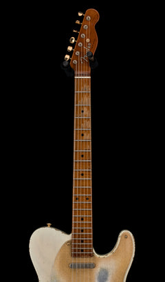 Used Fender Custom Shop Masterbuilt Dale Wilson 50s Telecaster Relic (2019) - White Blonde #18600 with Original Hard Case