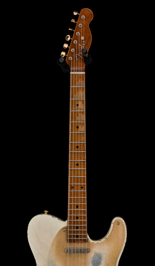 Used Fender Custom Shop Masterbuilt Dale Wilson 50s Telecaster Relic (2019) - White Blonde #18600 with Original Hard Case