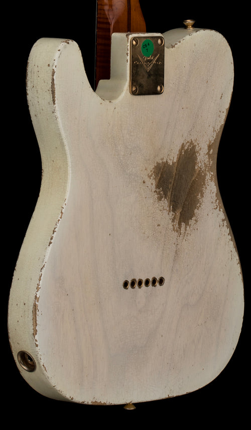 Used Fender Custom Shop Masterbuilt Dale Wilson 50s Telecaster Relic (2019) - White Blonde #18600 with Original Hard Case