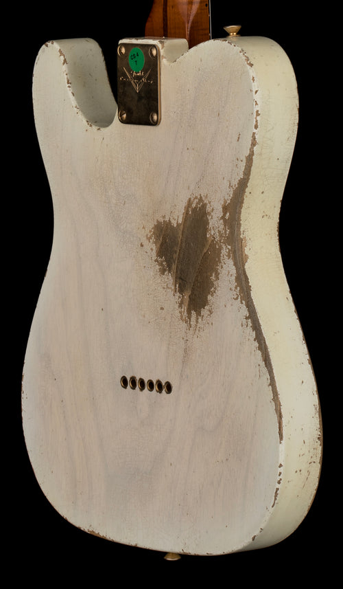 Used Fender Custom Shop Masterbuilt Dale Wilson 50s Telecaster Relic (2019) - White Blonde #18600 with Original Hard Case