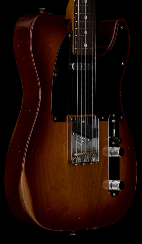 Used Fender Custom Shop Empire 67 Telecaster Relic (2023) - Wide Fade Aged Tobacco Burst #38586 with Original Hard Case