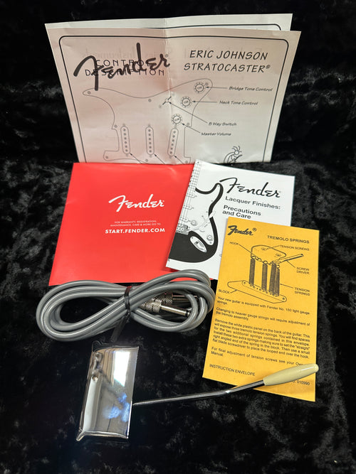 Used Eric Johnson Stratocaster (2024) - 2-Color Sunburst #23746 with Original Hard Case