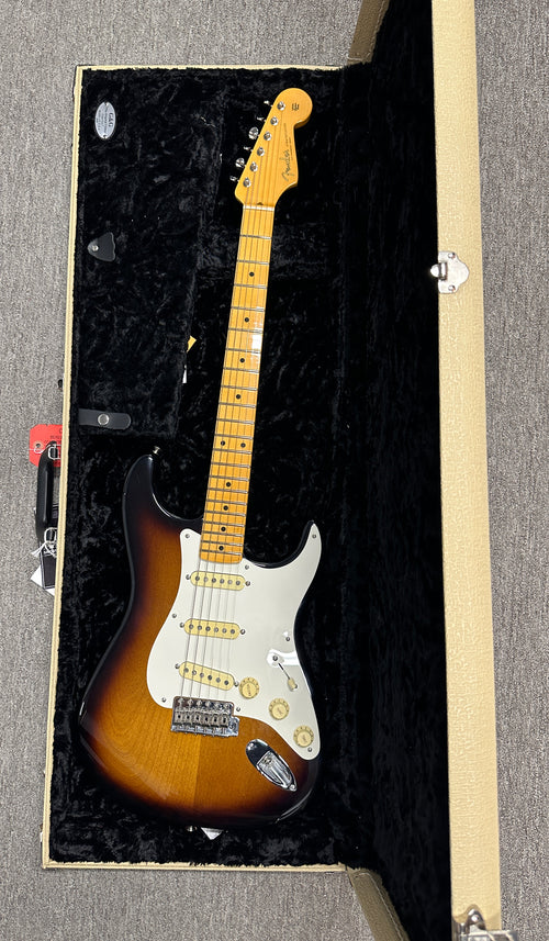 Used Eric Johnson Stratocaster (2024) - 2-Color Sunburst #23746 with Original Hard Case