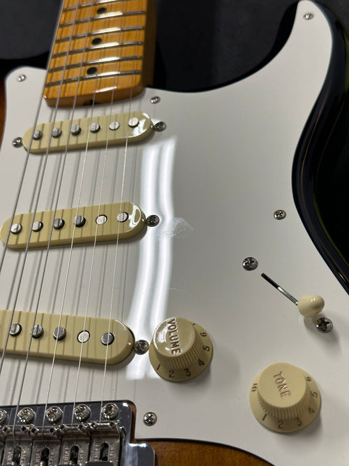 Used Eric Johnson Stratocaster (2024) - 2-Color Sunburst #23746 with Original Hard Case