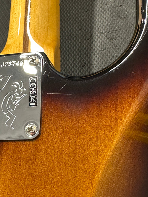 Used Eric Johnson Stratocaster (2024) - 2-Color Sunburst #23746 with Original Hard Case