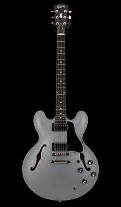 Used Gibson Custom Shop Dealer Select 1961 ES-335 (2026) - Silver Ebony #60054 with Original Hard Case