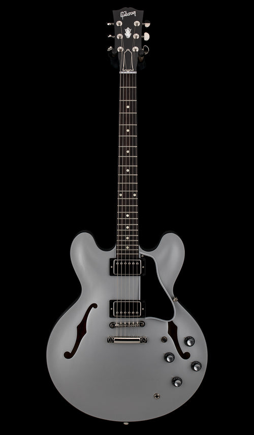 Used Gibson Custom Shop Dealer Select 1961 ES-335 (2026) - Silver Ebony #60054 with Original Hard Case