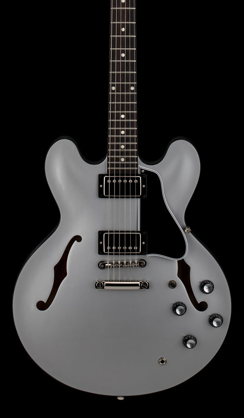 Used Gibson Custom Shop Dealer Select 1961 ES-335 (2026) - Silver Ebony #60054 with Original Hard Case