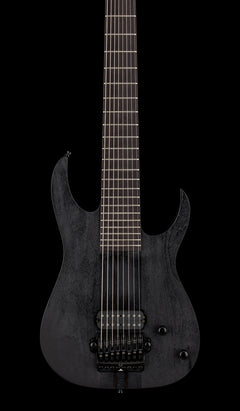 Used Ibanez Custom Shop Mårten Hagström Signature M8M (2024) - Weathered Black #24901 with Original Hard Case
