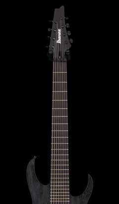 Used Ibanez Custom Shop Mårten Hagström Signature M8M (2024) - Weathered Black #24901 with Original Hard Case