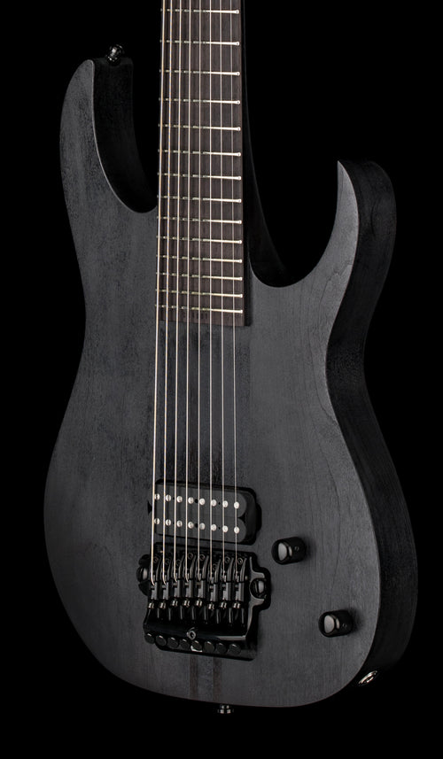 Used Ibanez Custom Shop Mårten Hagström Signature M8M (2024) - Weathered Black #24901 with Original Hard Case