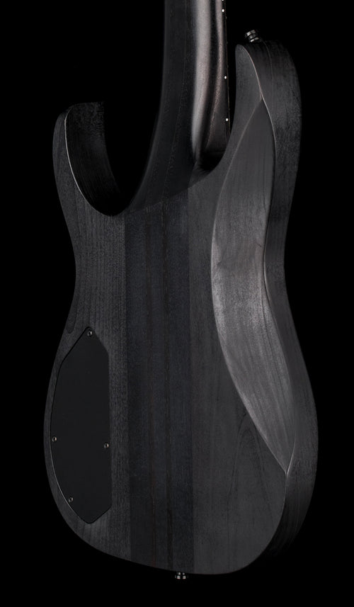 Used Ibanez Custom Shop Mårten Hagström Signature M8M (2024) - Weathered Black #24901 with Original Hard Case