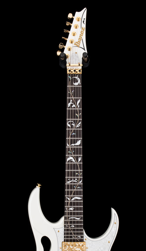 Used Ibanez Steve Vai Signature PIA3761 (2023) - Stallion White #19272 with Original Hard Case