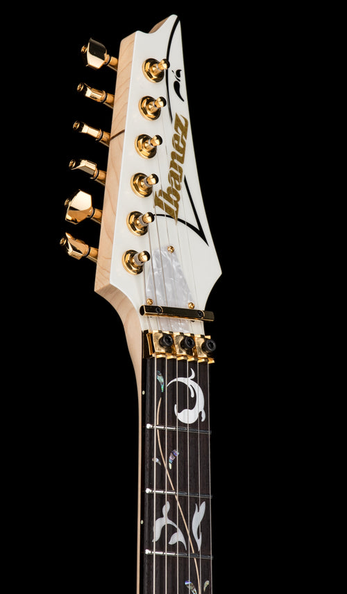 Used Ibanez Steve Vai Signature PIA3761 (2023) - Stallion White #19272 with Original Hard Case
