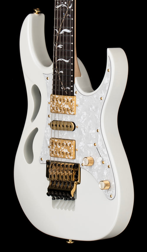 Used Ibanez Steve Vai Signature PIA3761 (2023) - Stallion White #19272 with Original Hard Case