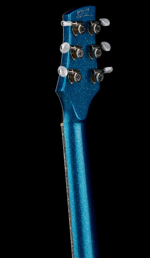 Used Kauer Super Chief (2023 NAMM) - Poseidon Blue Flake #119 with Gig Bag