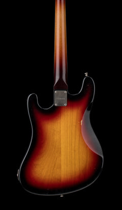 Castedosa Conchers Short-Scale Bass Fretless - Aged Three Tone Sunburst #254