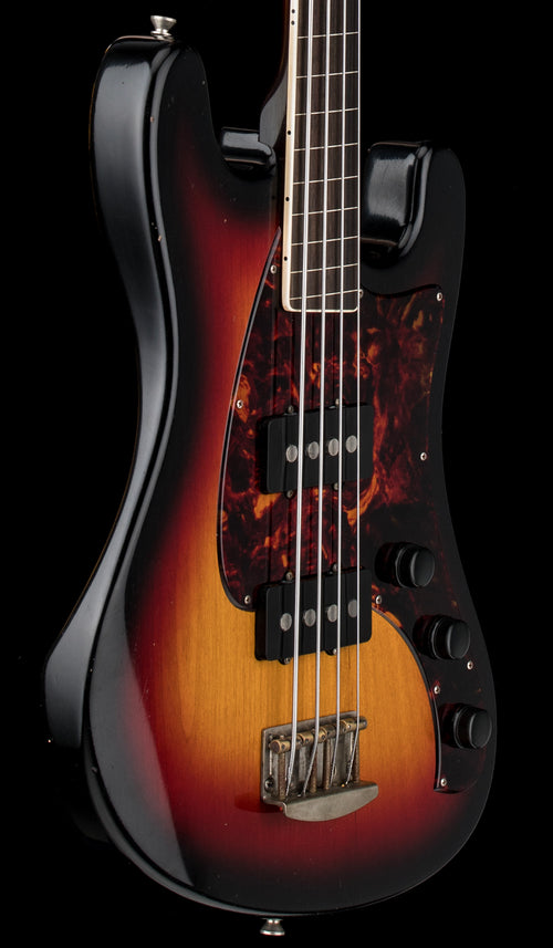 Castedosa Conchers Short-Scale Bass Fretless - Aged Three Tone Sunburst #254