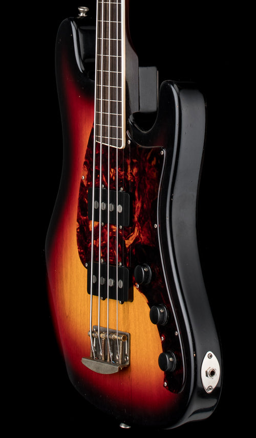 Castedosa Conchers Short-Scale Bass Fretless - Aged Three Tone Sunburst #254