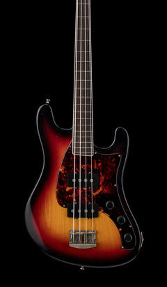 Castedosa Conchers Short-Scale Bass Fretless - Aged Three Tone Sunburst #254