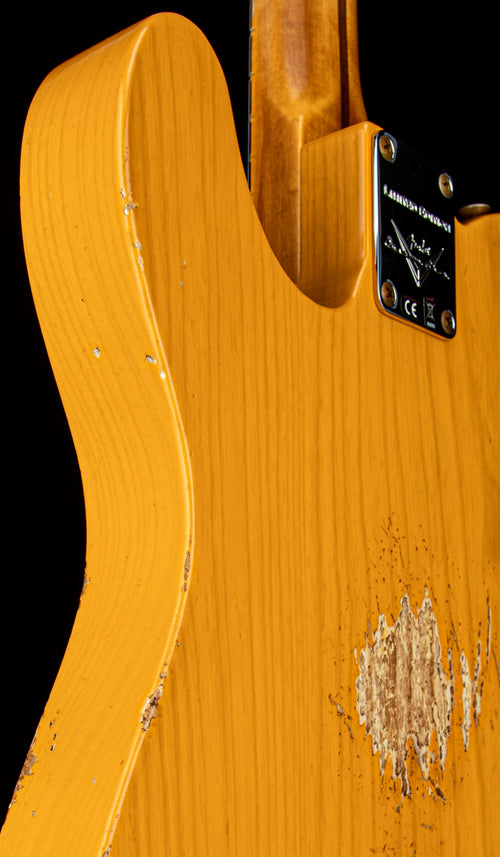 Fender Custom Shop Limited Edition '53 HS Telecaster Heavy Relic - Aged Butterscotch Blonde #37109