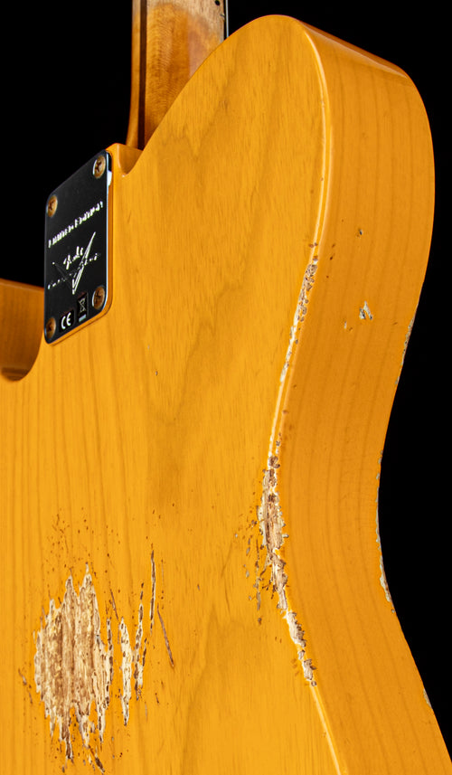 Fender Custom Shop Limited Edition '53 HS Telecaster Heavy Relic - Aged Butterscotch Blonde #37109