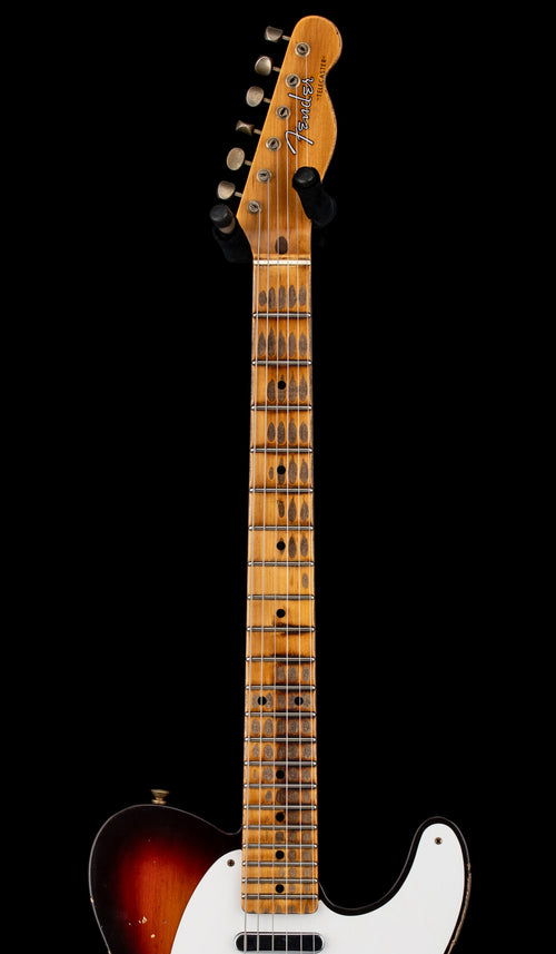 Fender Custom Shop Ltd '58 Telecaster Heavy Relic - Faded Aged Chocolate 3-Tone Sunburst #81616