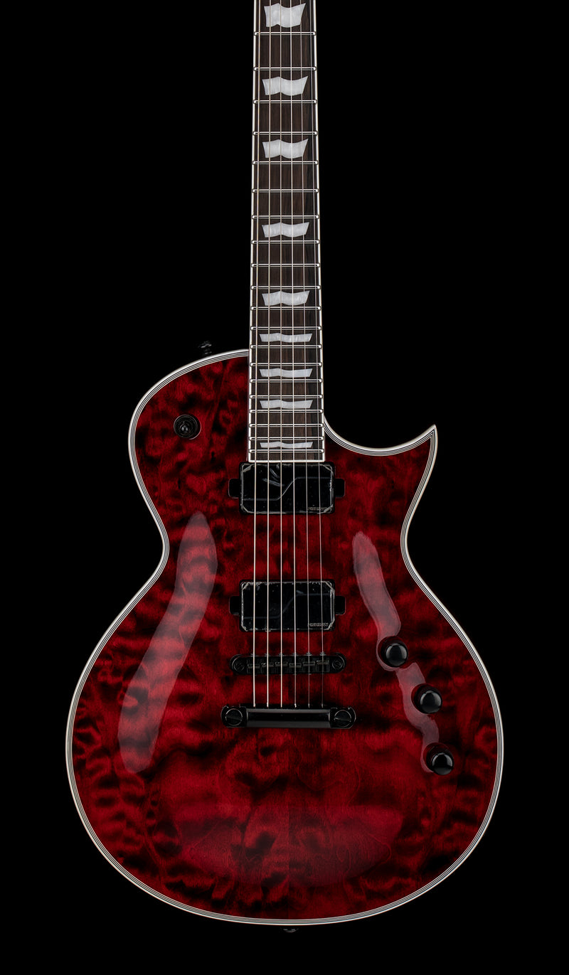LTD EC-1000 - See Thru Black Cherry #71318 (Factory Demonstration Model)