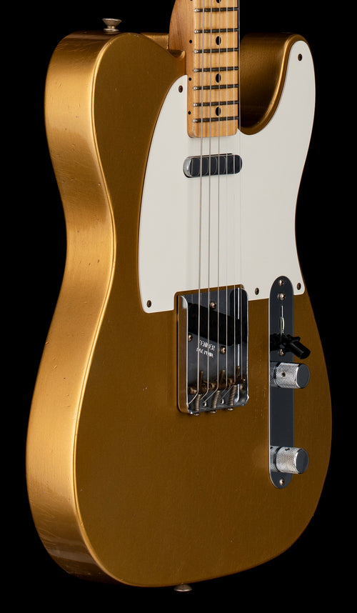 Fender Custom Shop '58 Telecaster Journeyman Relic - Aged HLE Gold #82105