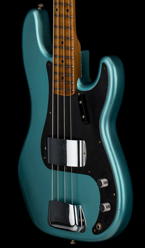 Fender Custom Shop Empire 58 Precision Bass Journeyman Relic - Aged Teal Green Metallic #88222