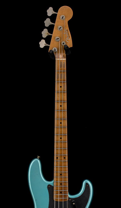 Fender Custom Shop Empire 58 Precision Bass Journeyman Relic - Aged Teal Green Metallic #88222