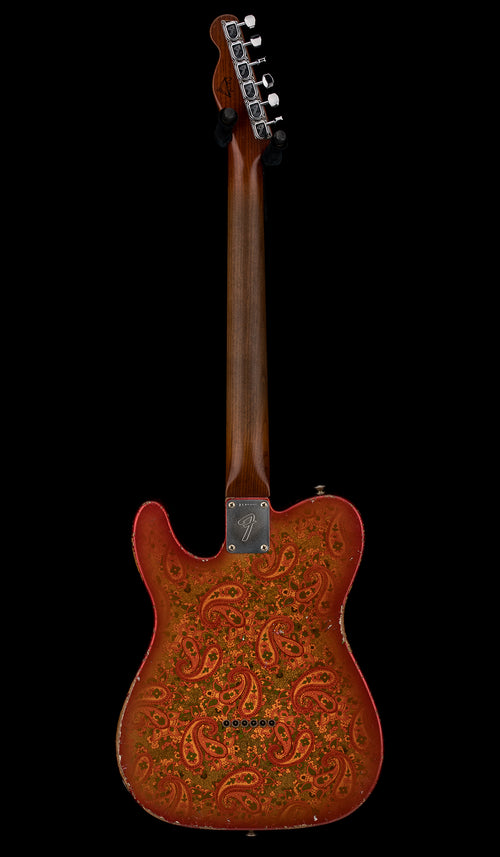 Fender Custom Shop Masterbuilt Dale Wilson 1967 Telecaster Relic - Tangerine Paisley #40995