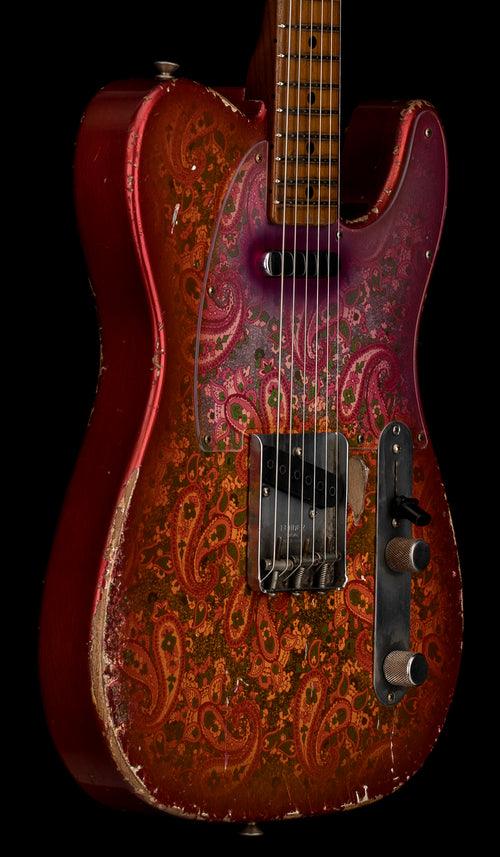 Fender Custom Shop Masterbuilt Dale Wilson 1967 Telecaster Relic - Tangerine Paisley #40995