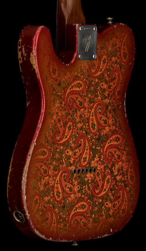 Fender Custom Shop Masterbuilt Dale Wilson 1967 Telecaster Relic - Tangerine Paisley #40995